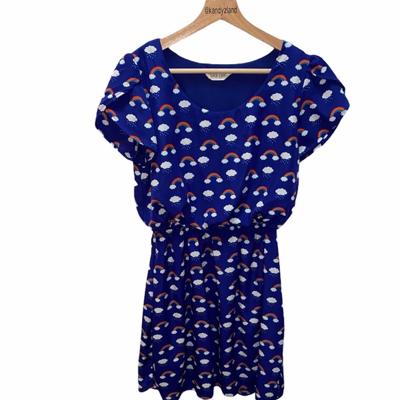 Modcloth Dresses & Skirts - MODCLOTH Peach Love Rainbow Women’s Dress